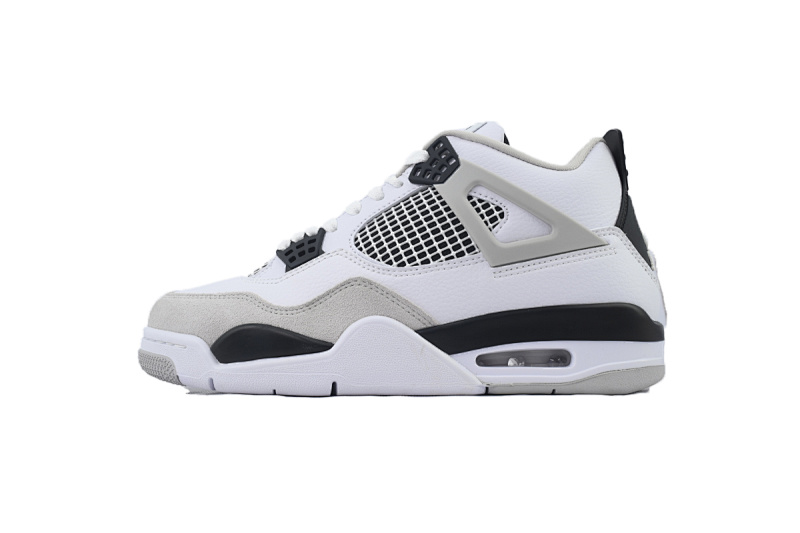 【BA7PB】小白水泥 本地版乔丹4代篮球鞋 DH6927-111 Air Jordan 4 Retro Military Black