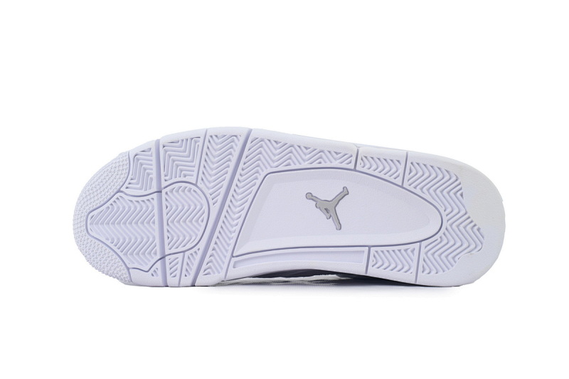 【BA7PB】白猫 本地版乔丹4代篮球鞋 308497-100 Air Jordan 4 Retro Pure Money