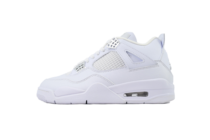 【BA7PB】白猫 本地版乔丹4代篮球鞋 308497-100 Air Jordan 4 Retro Pure Money
