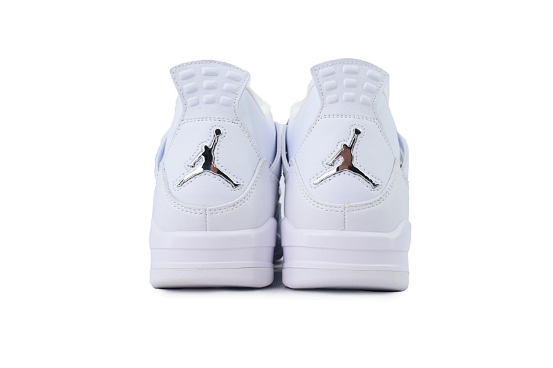 【BA7PB】白猫 本地版乔丹4代篮球鞋 308497-100 Air Jordan 4 Retro Pure Money