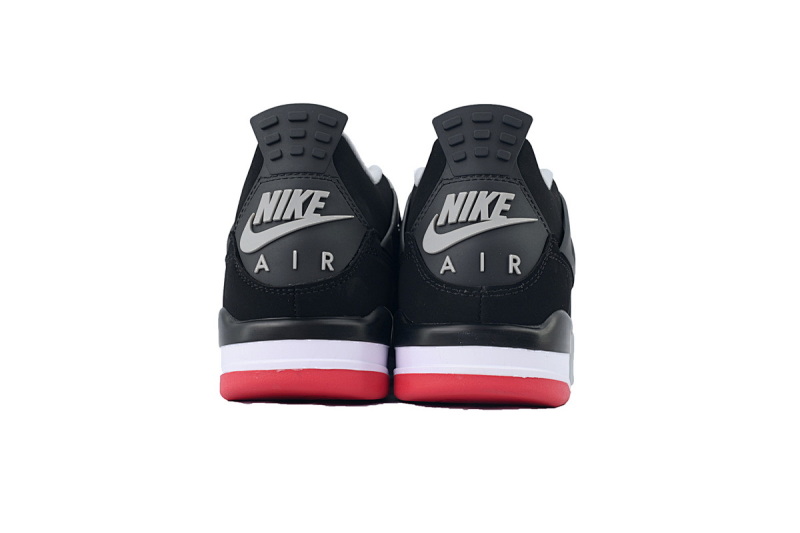 【BA7PB】公牛黑红 本地版乔丹4代篮球鞋 308497-060 Air Jordan 4 Retro Bred