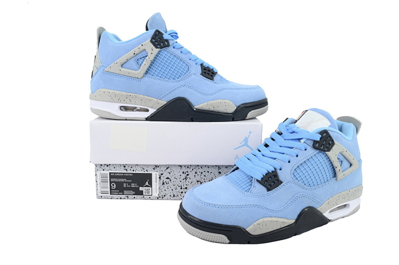 【BA7PB】大学蓝 本地版乔丹4代篮球鞋 CT8527-400 Air Jordan 4 SE University Blue