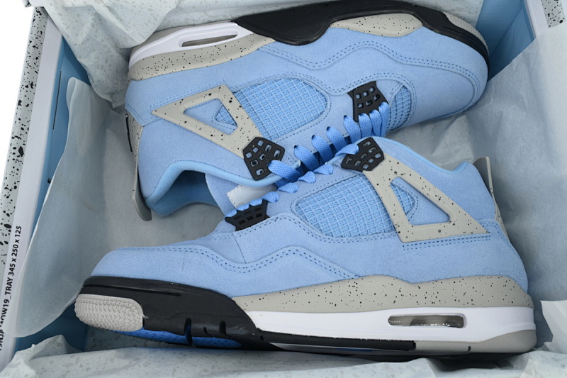 【BA7PB】大学蓝 本地版乔丹4代篮球鞋 CT8527-400 Air Jordan 4 SE University Blue