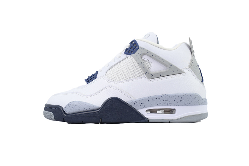 【BA7PB】午夜蓝 本地版乔丹4代篮球鞋 DH6927-140 Air Jordan 4 Retro Midnight Navy
