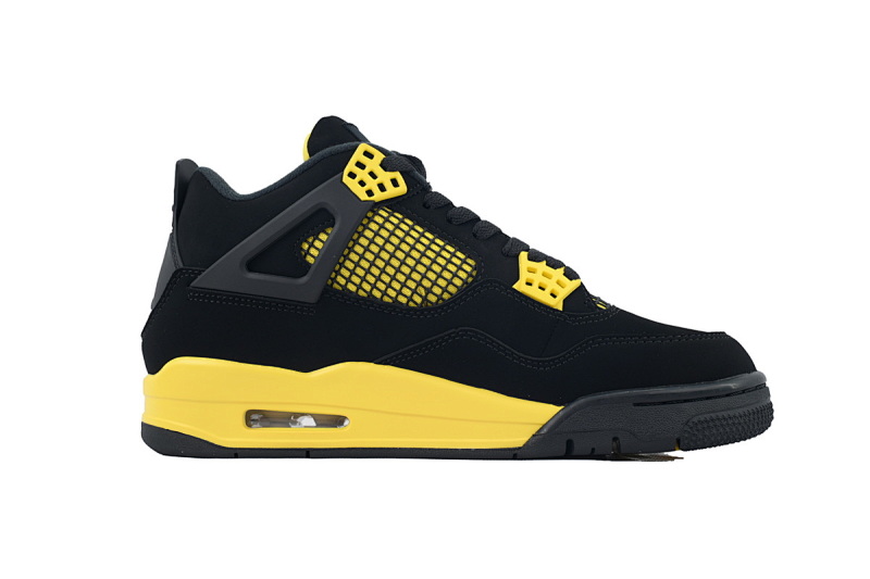 【BA7PB】雷公黑黄  本地版乔丹4代篮球鞋 DH6927-017 Air Jordan 4 Thunder