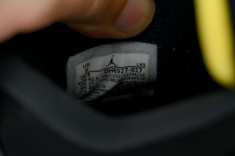 【BA7PB】雷公黑黄  本地版乔丹4代篮球鞋 DH6927-017 Air Jordan 4 Thunder