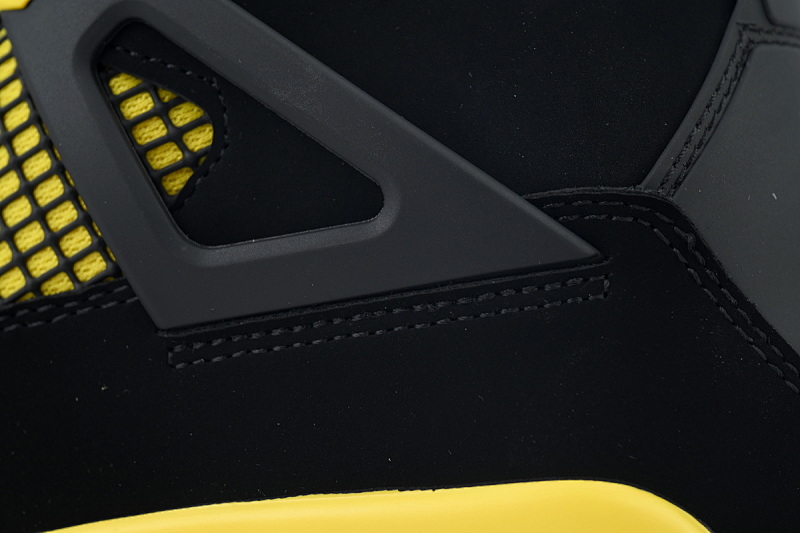 【BA7PB】雷公黑黄  本地版乔丹4代篮球鞋 DH6927-017 Air Jordan 4 Thunder