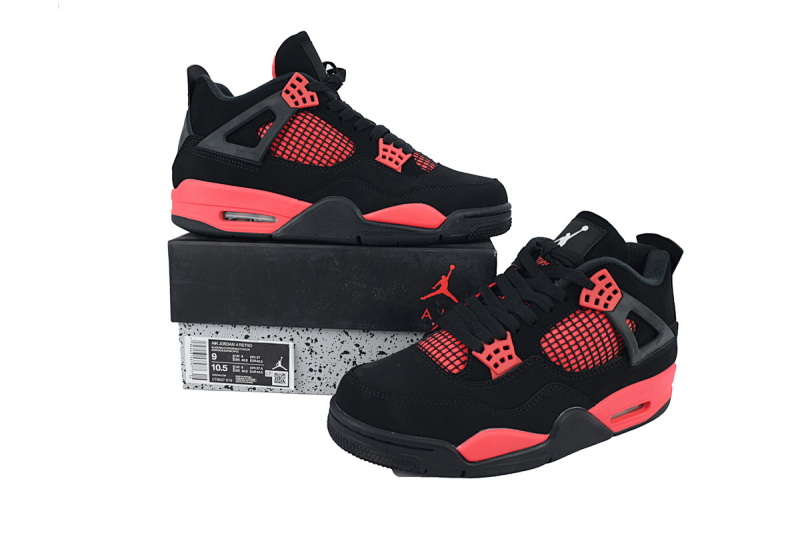 yupoo_344921_2702846e.jpg 【BA7PB】黑红雷电 本地版本乔丹4代篮球鞋 CT8527-016 Air Jordan 4 Red Thunder