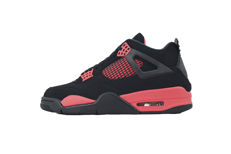 【BA7PB】黑红雷电 本地版本乔丹4代篮球鞋 CT8527-016 Air Jordan 4 Red Thunder