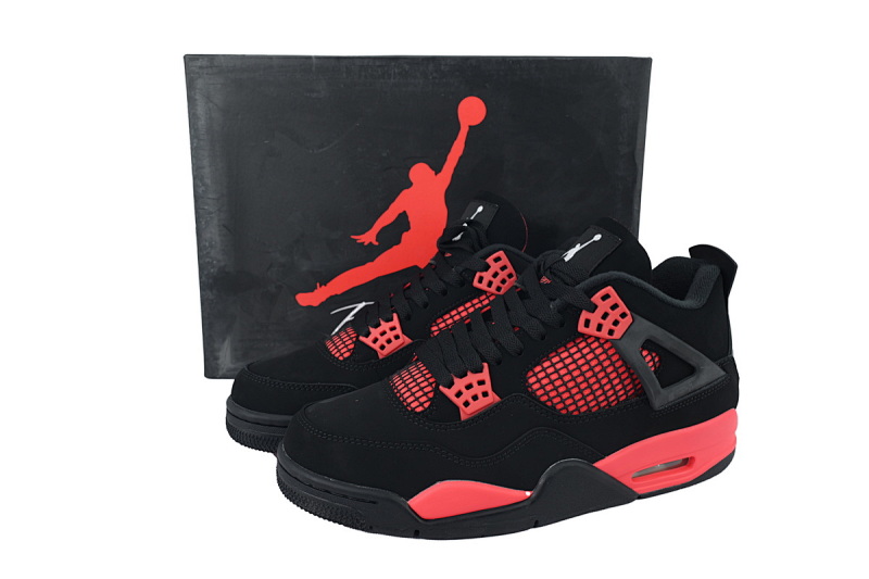 yupoo_344921_8b5915d4.jpg 【BA7PB】黑红雷电 本地版本乔丹4代篮球鞋 CT8527-016 Air Jordan 4 Red Thunder