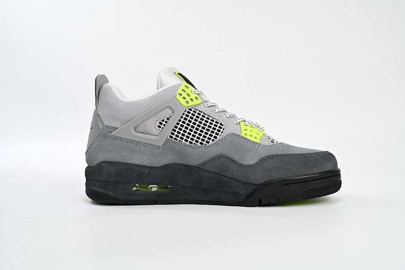 yupoo_344946_390c2cb9.jpg 【CA0XH】荧光灰绿 头层皮乔丹4代篮球鞋 CT5342-007 Air Jordan 4 SE “Neon”