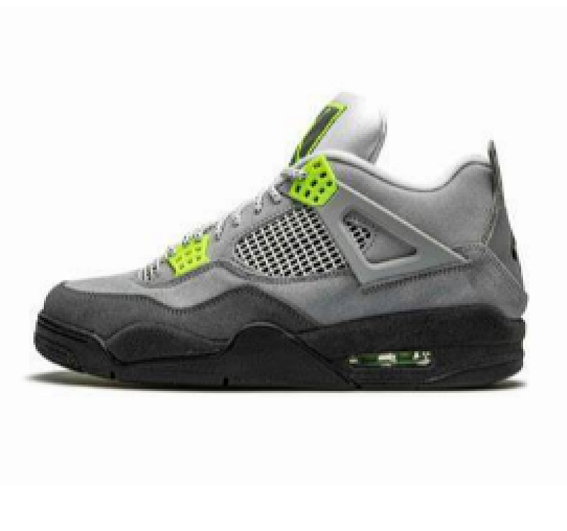 yupoo_344946_5eae0496.jpg 【CA0XH】荧光灰绿 头层皮乔丹4代篮球鞋 CT5342-007 Air Jordan 4 SE “Neon”