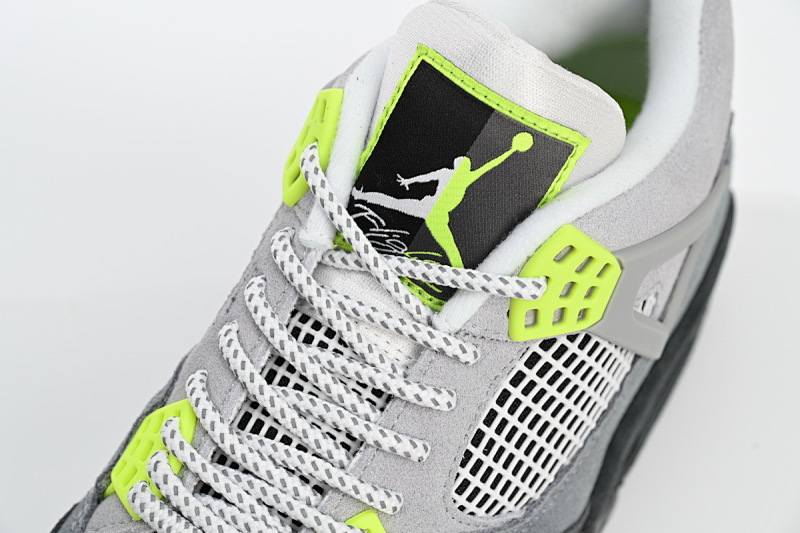 yupoo_344946_a7681222.jpg 【CA0XH】荧光灰绿 头层皮乔丹4代篮球鞋 CT5342-007 Air Jordan 4 SE “Neon”