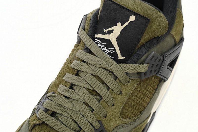 yupoo_344974_f0659f85.jpg 【CA0XH】军绿色 头层皮乔丹4代篮球鞋 FB9927-200 Air Jordan 4 Craft “Olive”