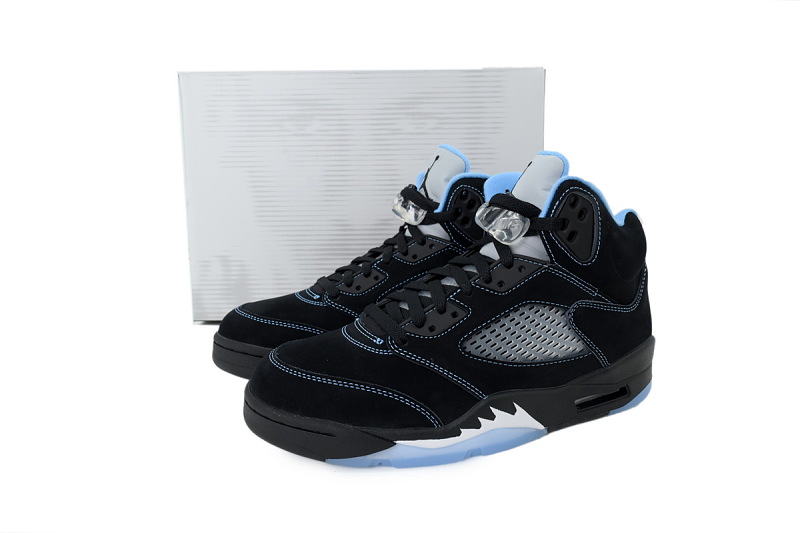 【DA0Y3】大学兰 Y3版乔丹5代篮球鞋 DD0587-008 Air Jordan 5 Retro 'Black University Blue' 2026