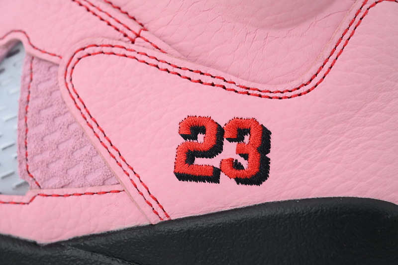 【DA0Y3】黑粉 Y3版乔丹5代篮球鞋 DV4982-600 Awake NY x Air Jordan 5 Retro 'Arctic Pink'