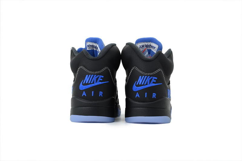 【DA0Y3】黑兰 Y3版乔丹5代篮球鞋 DV4982-004 Awake NY x Air Jordan 5 Retro 'Black Racer Blue'
