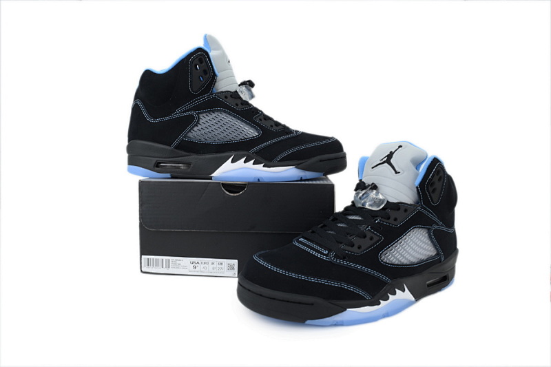 【DA0OG】大学蓝 OG版乔丹5代篮球鞋 DD0587-008 Air Jordan 5 Retro 'Black University Blue' 2026