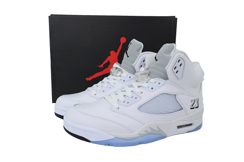【DA0OG】白银  OG版乔丹5代篮球鞋 HQ7978-103 Air Jordan 5 Retro 'White Metallic' 2026