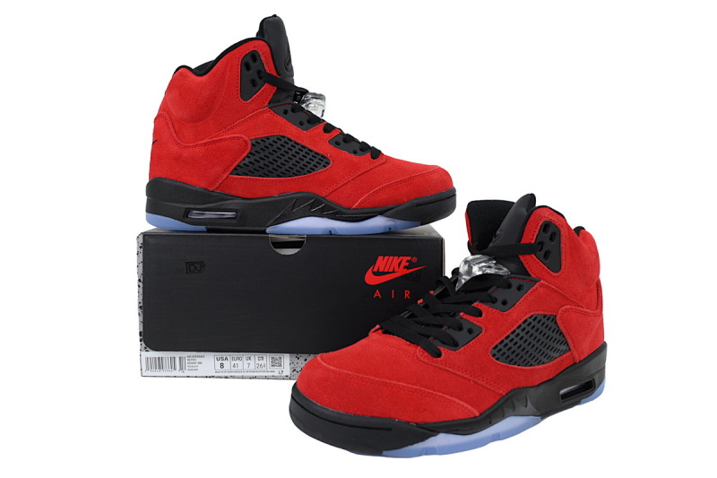 【CA3DJ】J5红 乔丹5代篮球鞋 DD0587-600 Air Jordan 5 Retro 'Raging Bull'
