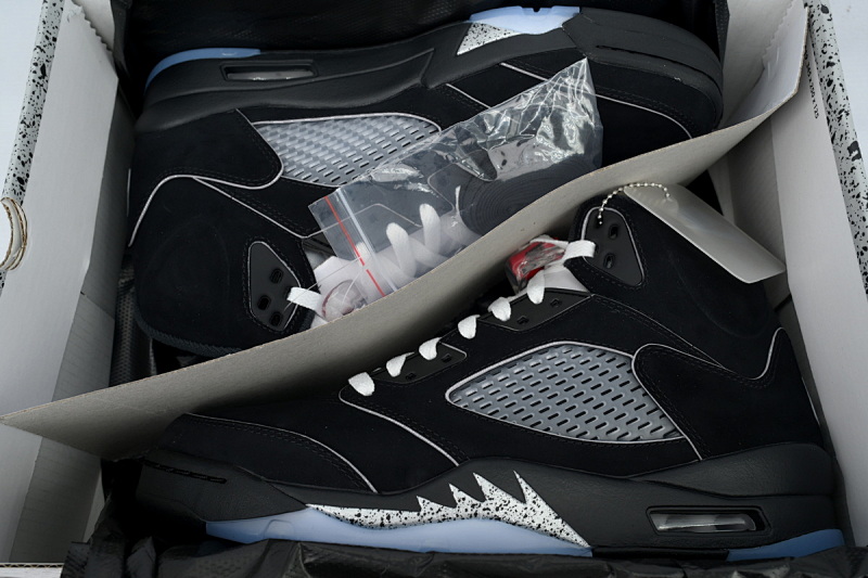 【EA5LR】黑银 LJR版本乔丹5代 HF3975-001 Air Jordan 5“Black Metallic Reimagined"