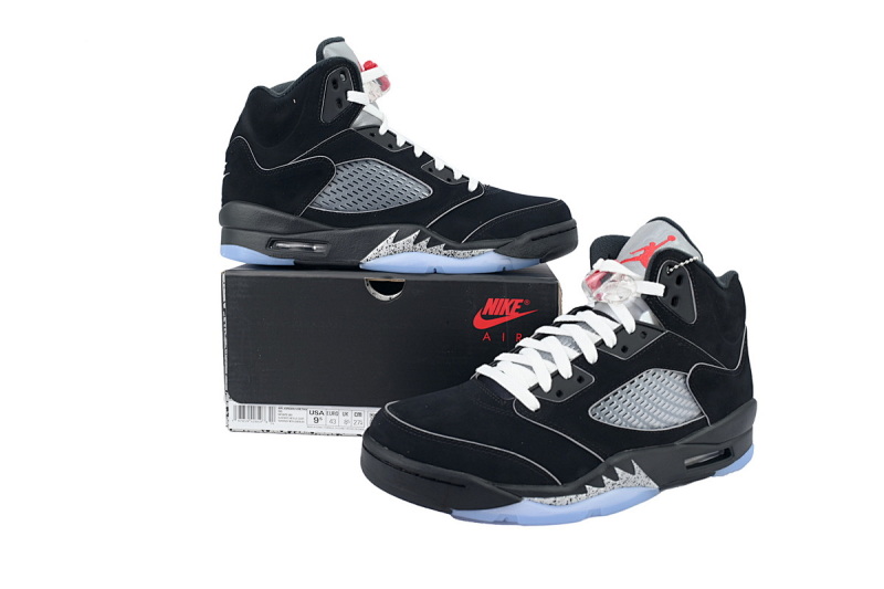 【EA5LR】黑银 LJR版本乔丹5代 HF3975-001 Air Jordan 5“Black Metallic Reimagined"