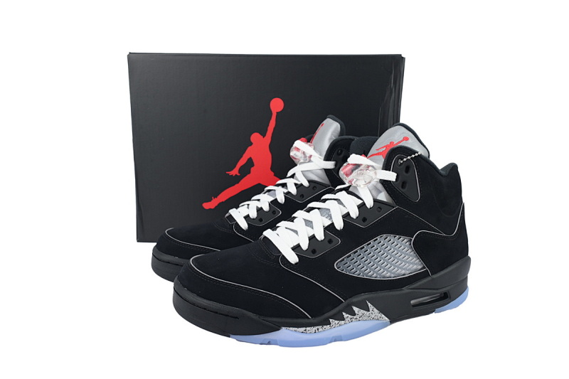 【EA5LR】黑银 LJR版本乔丹5代 HF3975-001 Air Jordan 5“Black Metallic Reimagined"