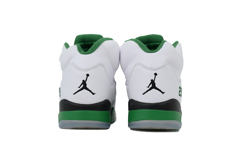 yupoo_345584_4d4ebbb8.jpg 【CA3DJ】白绿 乔丹5代篮球鞋 DD9336-103 Wmns Air Jordan 5 Retro 'Lucky Green'