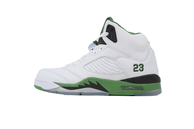 yupoo_345584_83c5d8a2.jpg 【CA3DJ】白绿 乔丹5代篮球鞋 DD9336-103 Wmns Air Jordan 5 Retro 'Lucky Green'