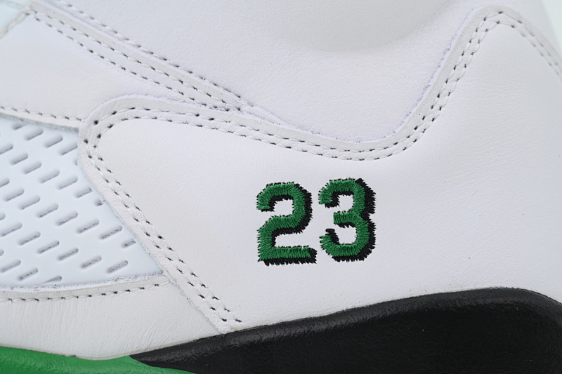 yupoo_345584_f0ae3418.jpg 【CA3DJ】白绿 乔丹5代篮球鞋 DD9336-103 Wmns Air Jordan 5 Retro 'Lucky Green'