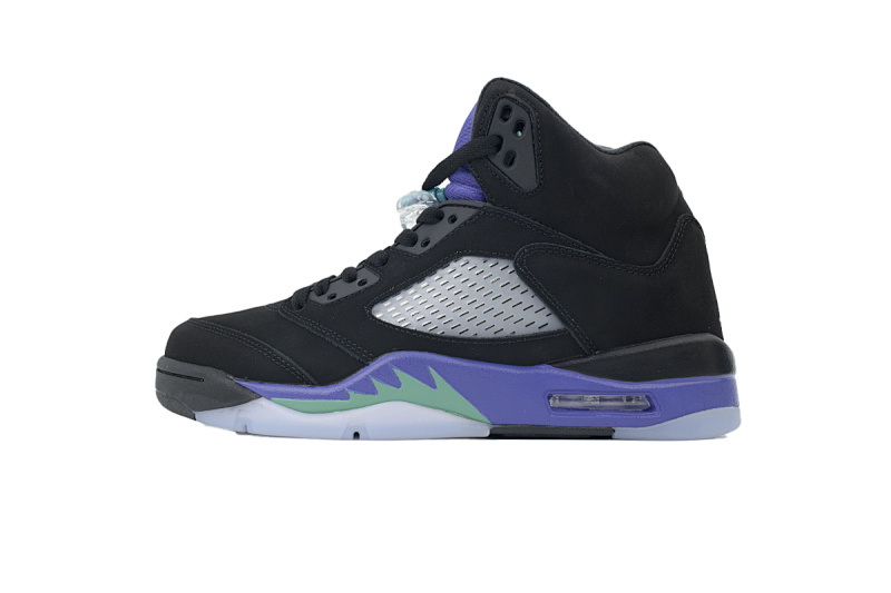 【CA3DJ】黑紫 乔丹5代篮球鞋 136027-007 Air Jordan 5 Retro 'Black Grape'