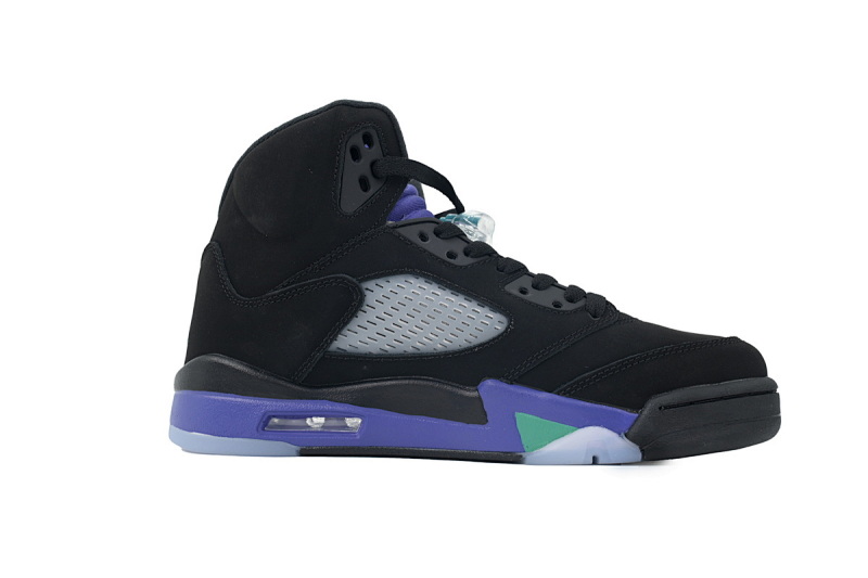 【CA3DJ】黑紫 乔丹5代篮球鞋 136027-007 Air Jordan 5 Retro 'Black Grape'