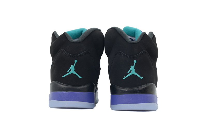 【CA3DJ】黑紫 乔丹5代篮球鞋 136027-007 Air Jordan 5 Retro 'Black Grape'