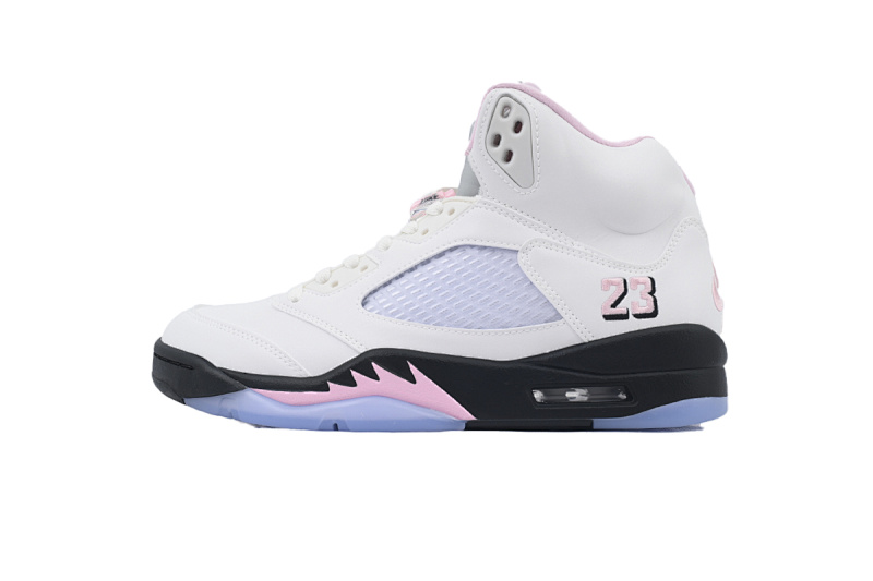 【DA0OG】白粉黑 OG版本乔丹5代篮球鞋 HQ7978-102 Air Jordan 5 Retro 'Medium Soft Pink'