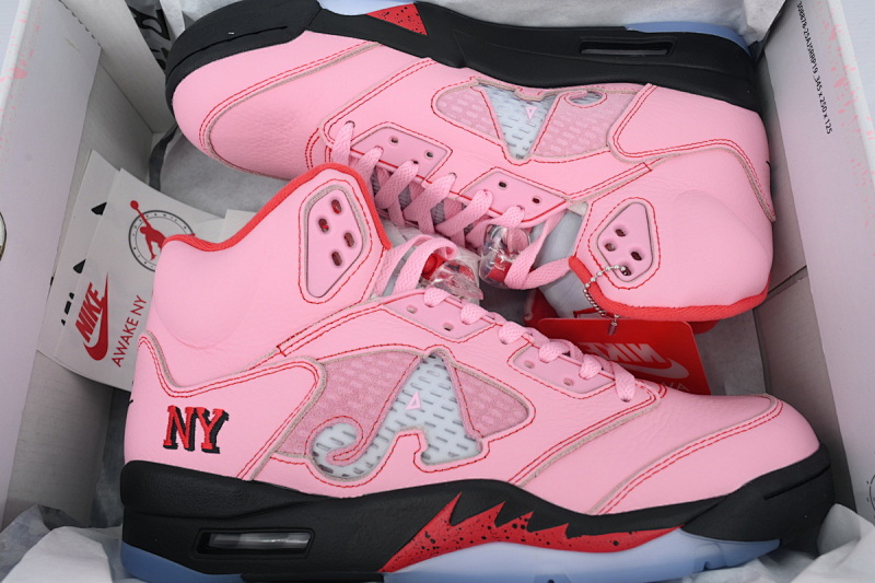 yupoo_345714_548bdce9.jpg 【DA0OG】联名粉 OG版乔丹5代篮球鞋 DV4982-600 Awake NY x Air Jordan 5 Retro 'Arctic Pink'