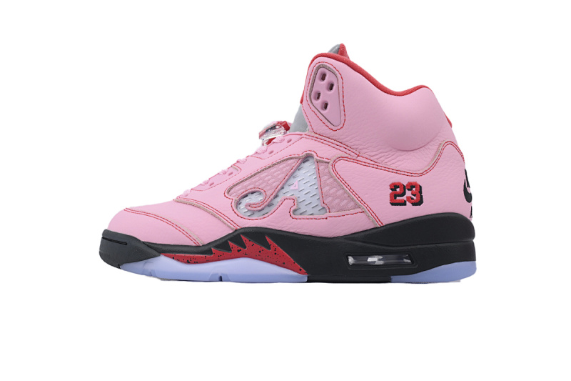 【DA0OG】联名粉 OG版乔丹5代篮球鞋 DV4982-600 Awake NY x Air Jordan 5 Retro 'Arctic Pink'