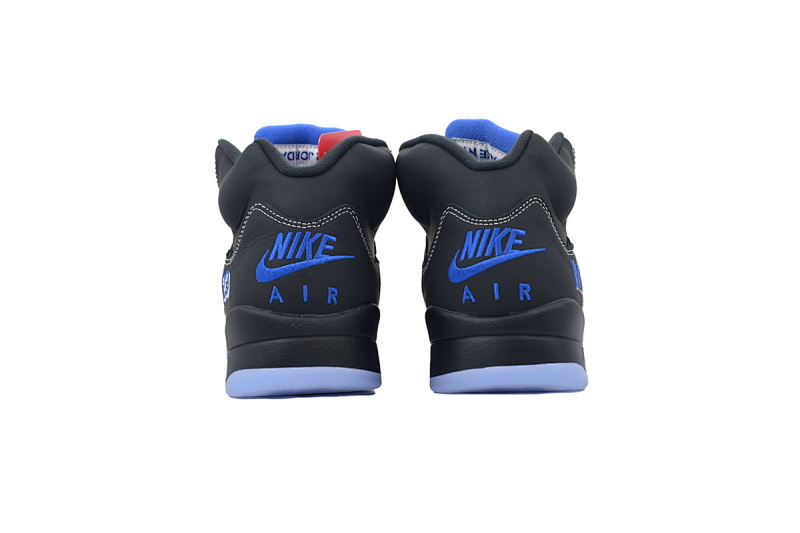 【DA0OG】联名黑蓝  OG版乔丹5代篮球鞋 DV4982-004 Awake NY x Air Jordan 5 Retro 'Black Racer Blue'
