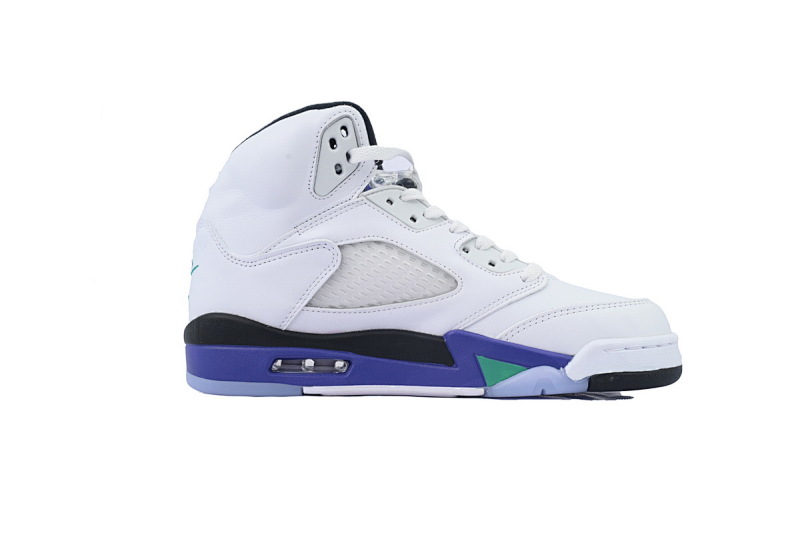 【DA0OG】2025白紫葡萄 OG版乔丹5代篮球鞋 HQ7978-100 Air Jordan 5 Retro 'Grape' 2025