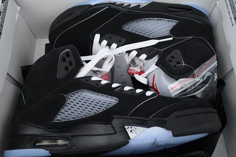 【DA0OG】复刻黑银 OG版乔丹5代篮球鞋 HF3975-001 Air Jordan 5“Black Metallic Reimagined"