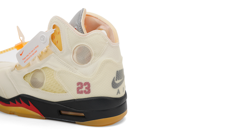 【DA0OG】AJ5白 OG版本乔丹5代篮球鞋 DH8565-100 OFF White x Air Jordan 5 Retro SP Sail