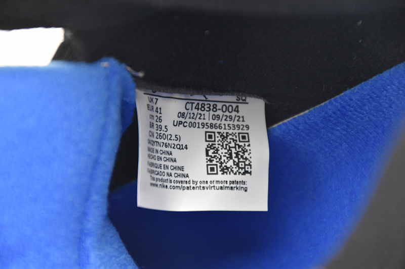 【DA0OG】AJ5蓝 OG版本乔丹5代篮球鞋 CT4838-004 Air Jordan 5 “Racer Blue”