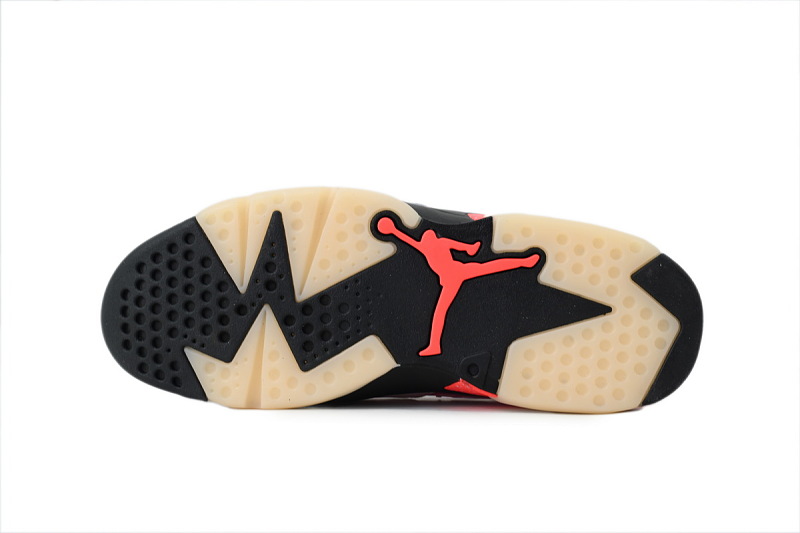 【BA1Q1】黑粉 性价比乔丹6代运动篮球鞋 IQ5706-600 Awake NY x Air Jordan 6 Retro 'Playful Pink Infrared'