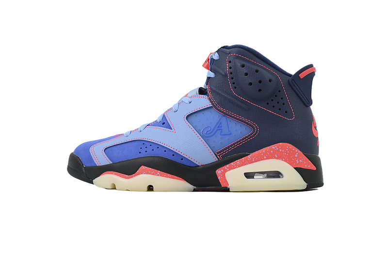 【DA0OG】大A蓝 OG乔丹6代运动篮球鞋 IQ5706-400 Awake NY x Air Jordan 6 Retro 'Midnight Navy Infrared'