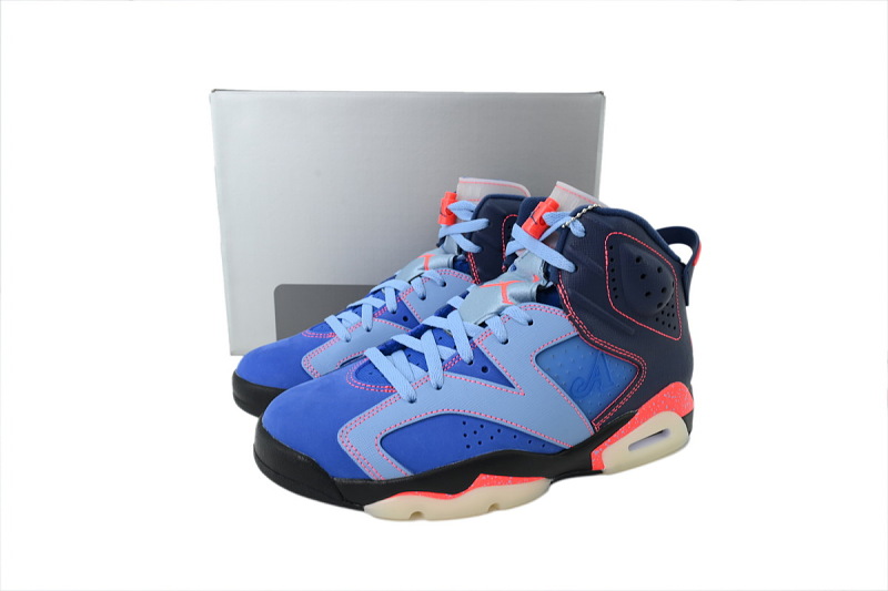 【DA0OG】大A蓝 OG乔丹6代运动篮球鞋 IQ5706-400 Awake NY x Air Jordan 6 Retro 'Midnight Navy Infrared'