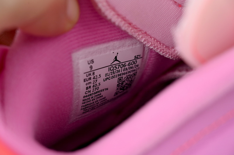 【DA0OG】大A粉 OG乔丹6代运动篮球鞋 IQ5706-600 Awake NY x Air Jordan 6 Retro 'Playful Pink Infrared'