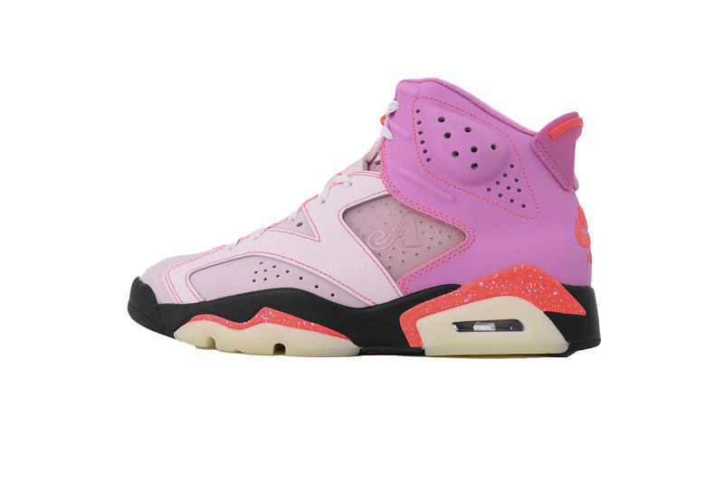 【DA0OG】大A粉 OG乔丹6代运动篮球鞋 IQ5706-600 Awake NY x Air Jordan 6 Retro 'Playful Pink Infrared'