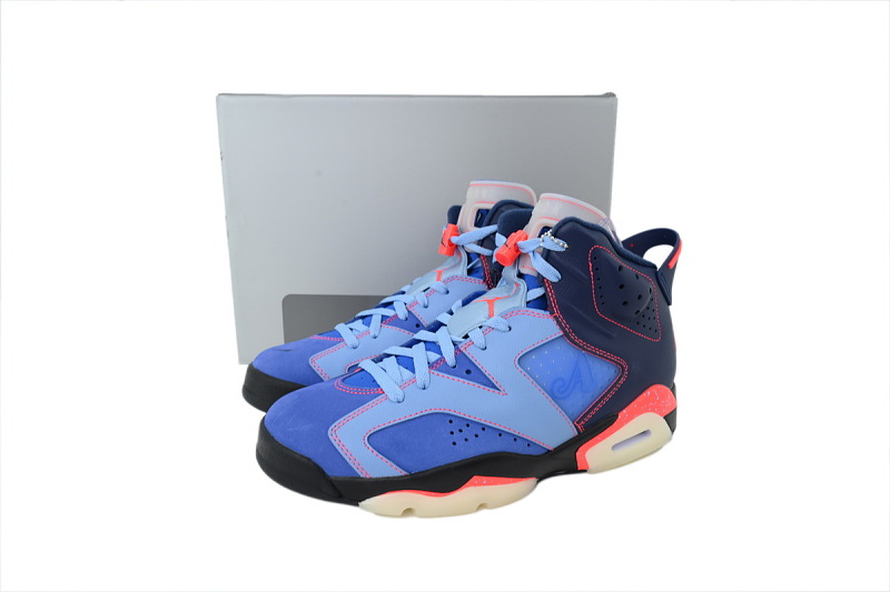 【DA0Y3】黑蓝联名 Y3版本乔丹6代运动篮球鞋 IQ5706-400 Awake NY x Air Jordan 6 Retro 'Midnight Navy Infrared'