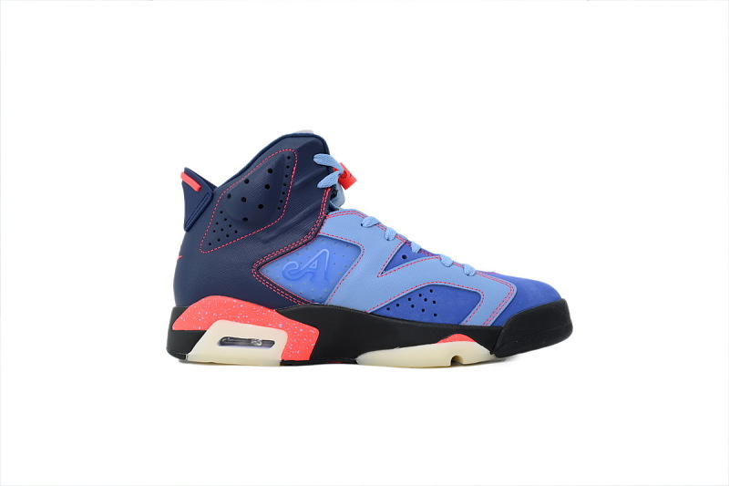 【DA0Y3】黑蓝联名 Y3版本乔丹6代运动篮球鞋 IQ5706-400 Awake NY x Air Jordan 6 Retro 'Midnight Navy Infrared'