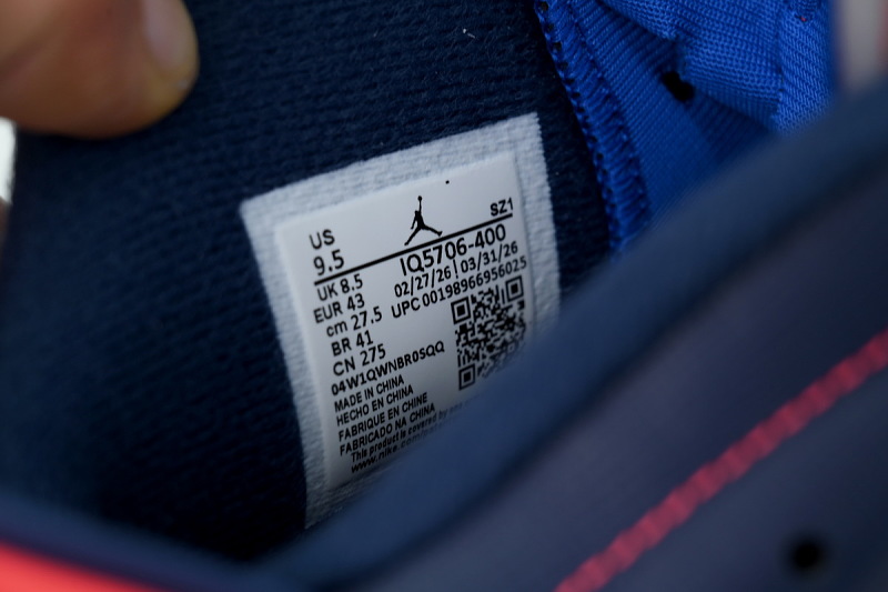 【DA0Y3】黑蓝联名 Y3版本乔丹6代运动篮球鞋 IQ5706-400 Awake NY x Air Jordan 6 Retro 'Midnight Navy Infrared'