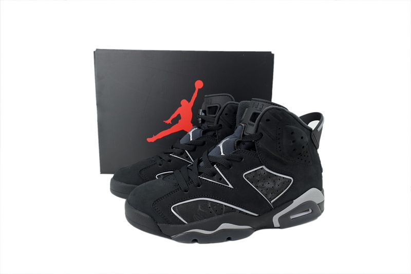 【DA0OG】黑银 OG乔丹6代运动篮球鞋 IR2266-010 Air Jordan 6 Retro 'Cap and Gown'
